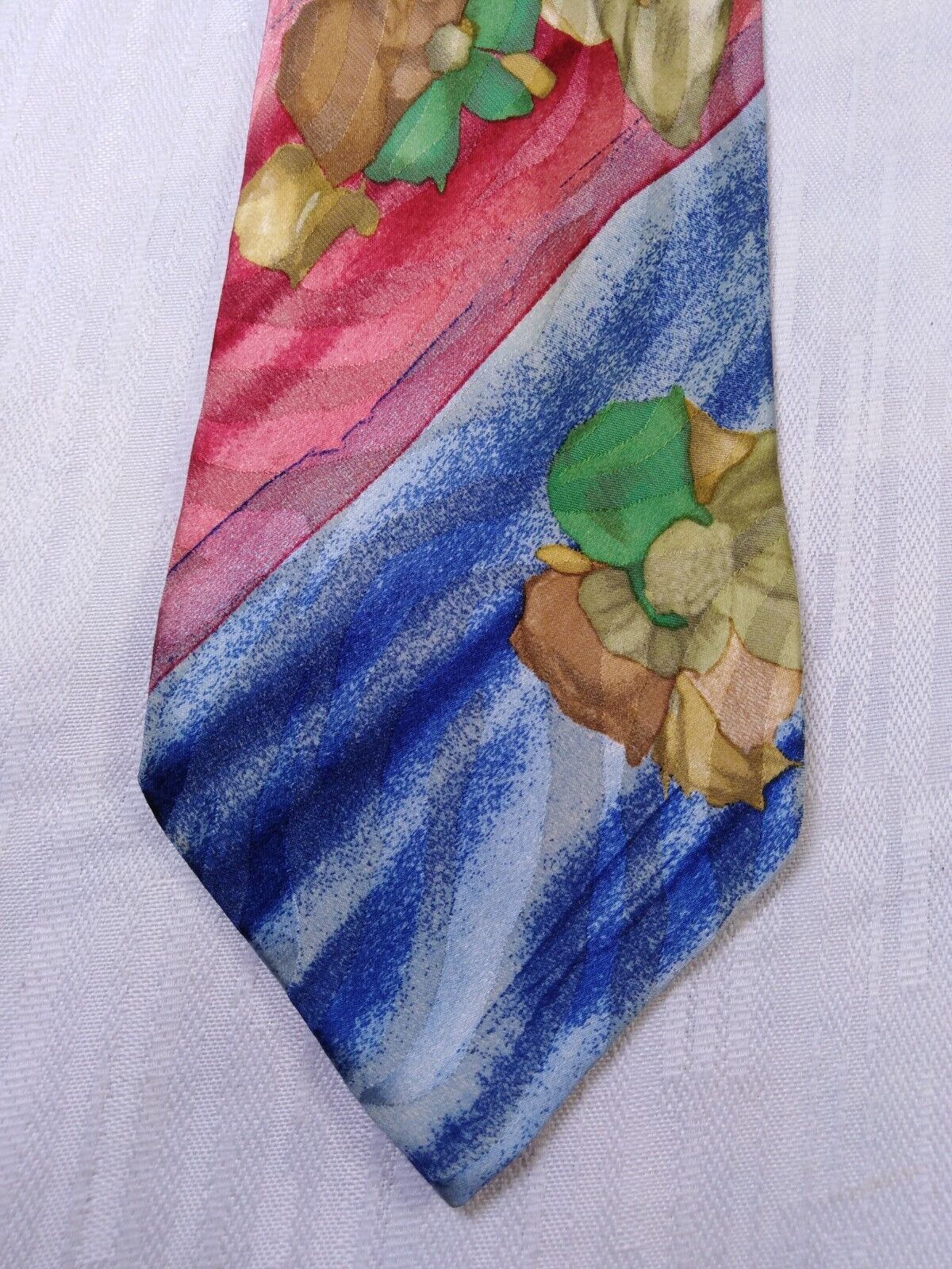 CARNAVAL DE VENISE 100%  SILK TIE SETA CRAVATTA NECKTIE MADE IN ITALY