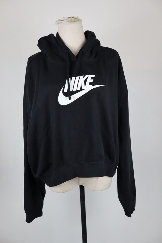 NIKE FELPA DONNA Tg XL WOMAN CASUAL VINTAGE SPORT SWEATSHIRT COTONE