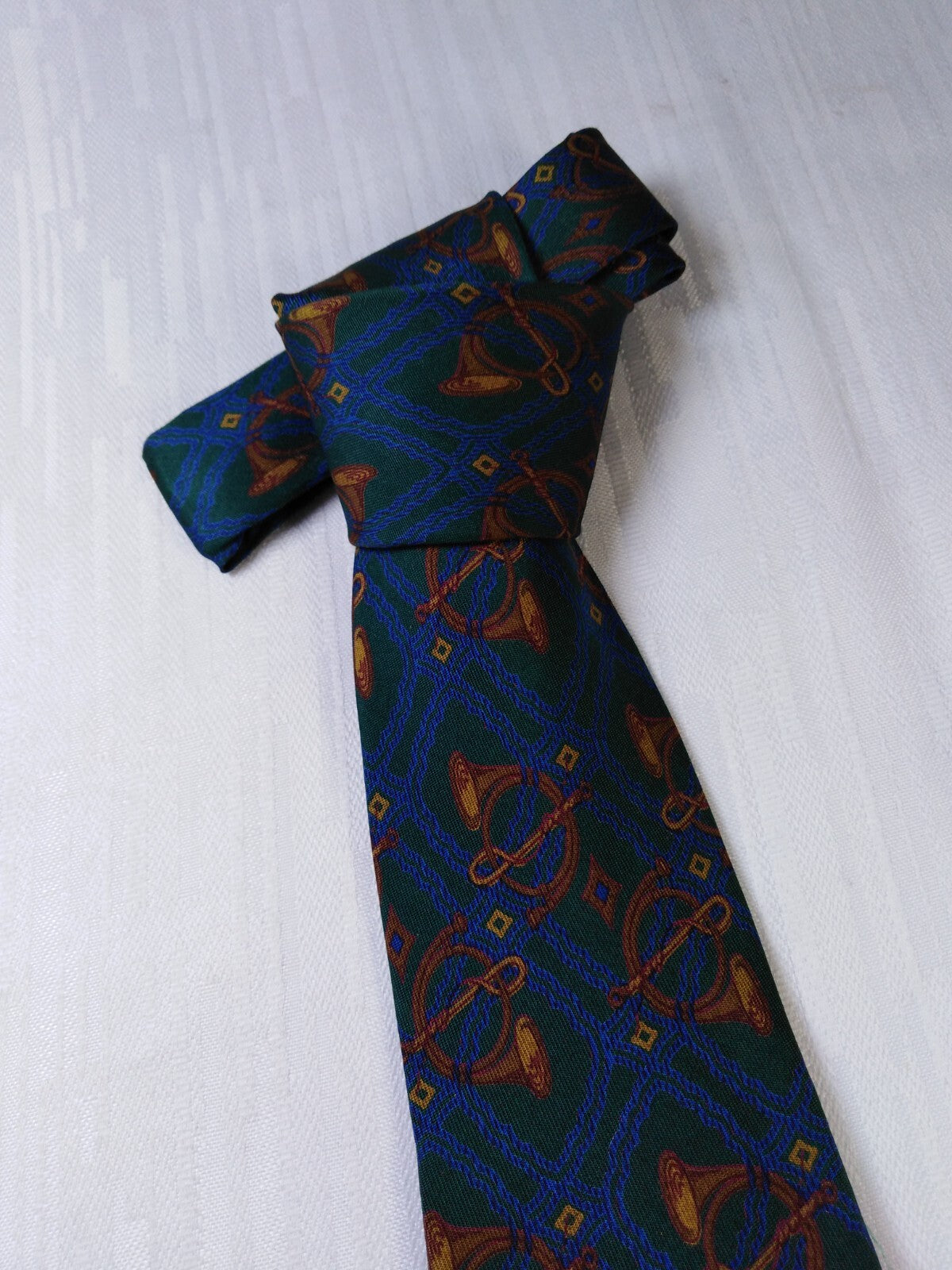PROCHOWNICK 100% SILK TIE SETA CRAVATTA NECKTIE MADE IN ITALIA CLASSIC