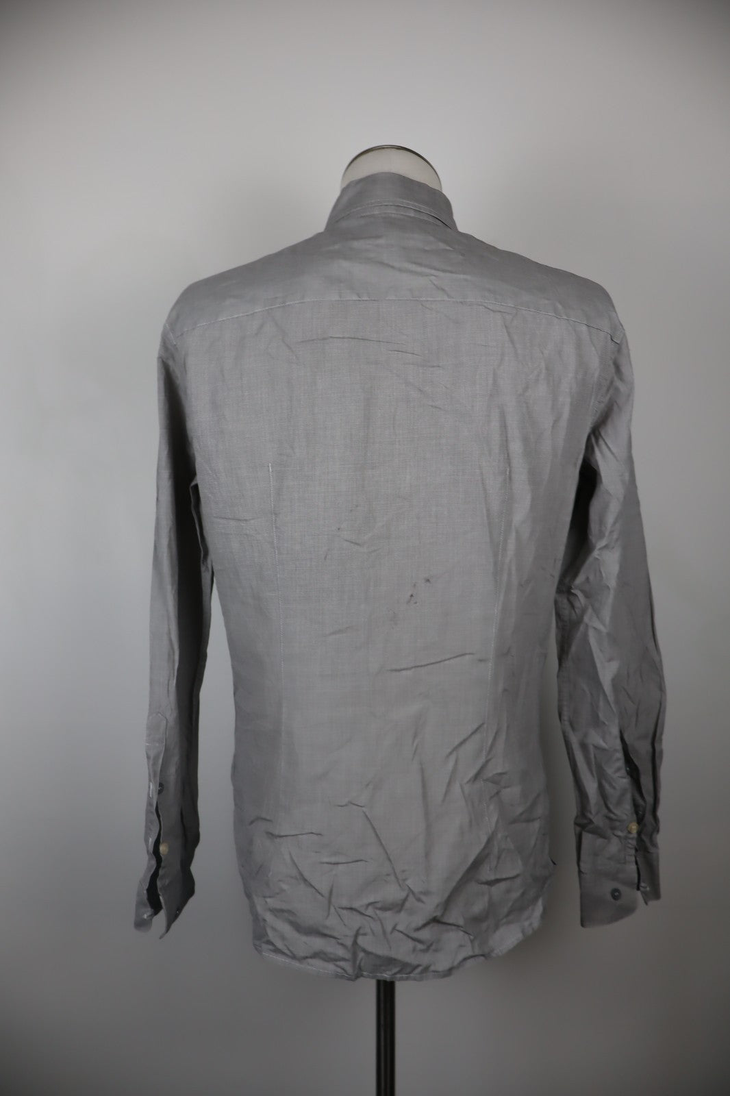 ARMANI JEANS CAMICIA UOMO COTONE XL MAN CASUAL VINTAGE COTTON SHIRT MANICA LUNGA