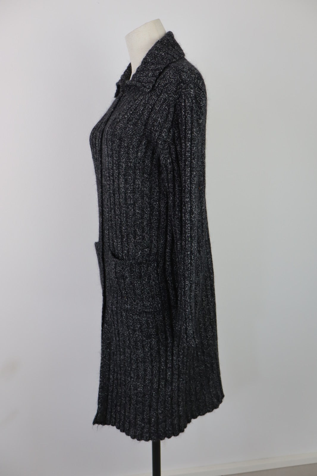 LIU JO MILANO MAGLIONE CARDIGAN DONNA TG L WOMAN SWEATER VINTAGE MOHAIR ANGORA