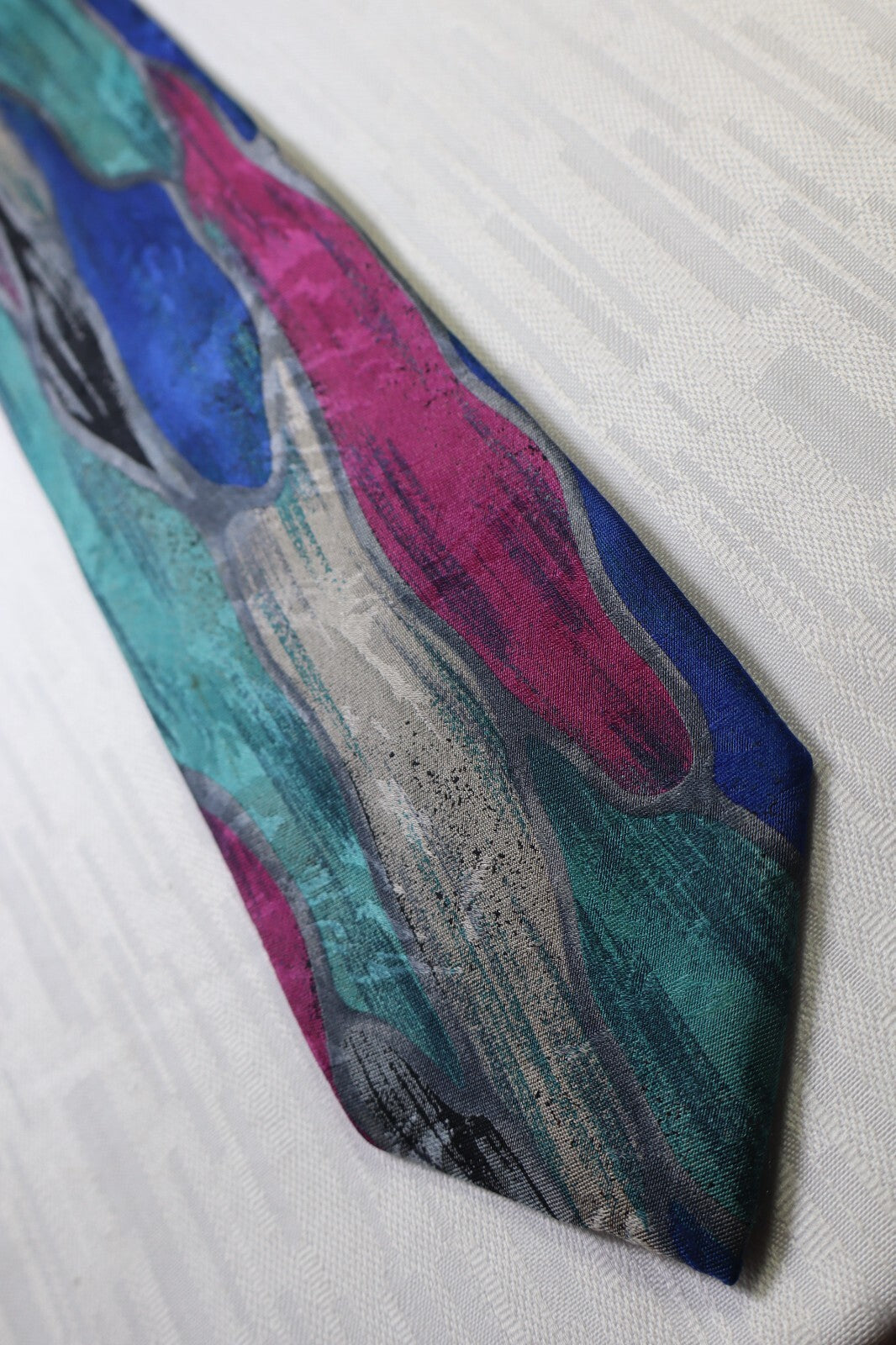 TINO COSMA 100%  SILK TIE SETA CRAVATTA NECKTIE MADE IN ITALY