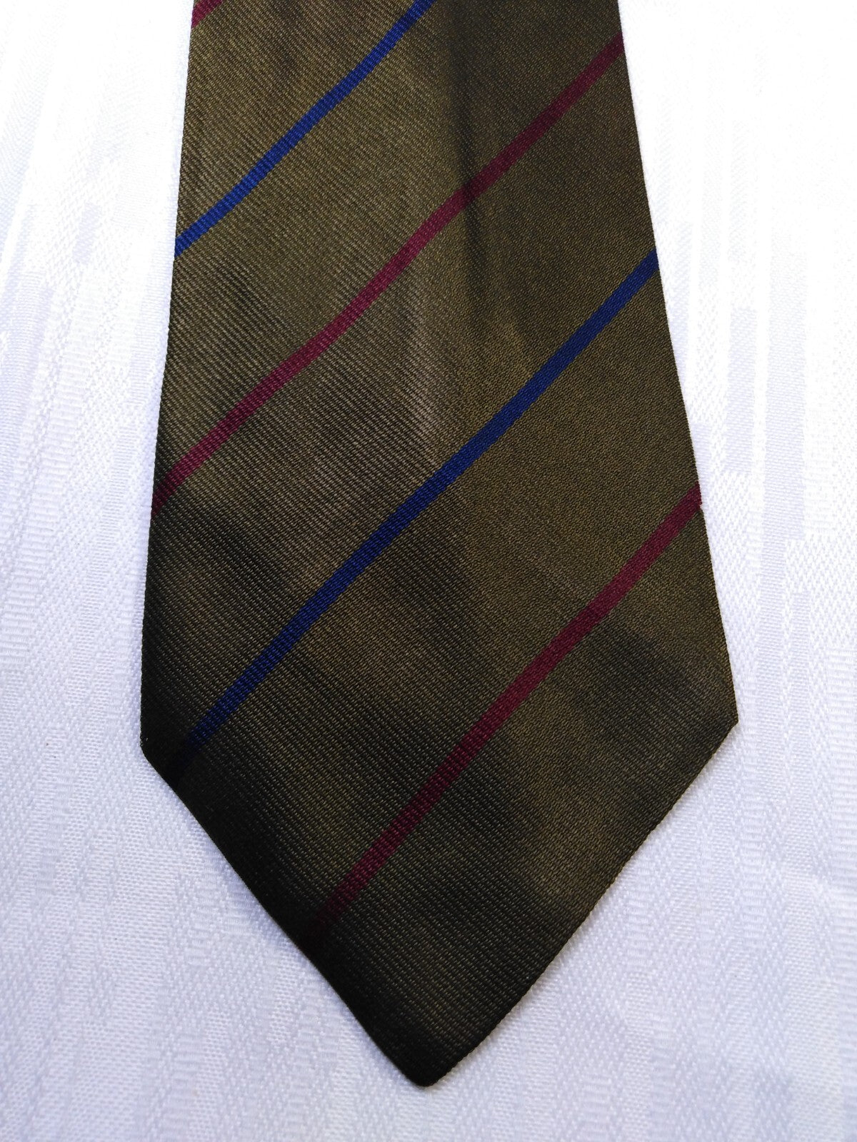 ROCCOBAROCCO 100% SILK TIE SETA CRAVATTA NECKTIE MADE IN ITALY