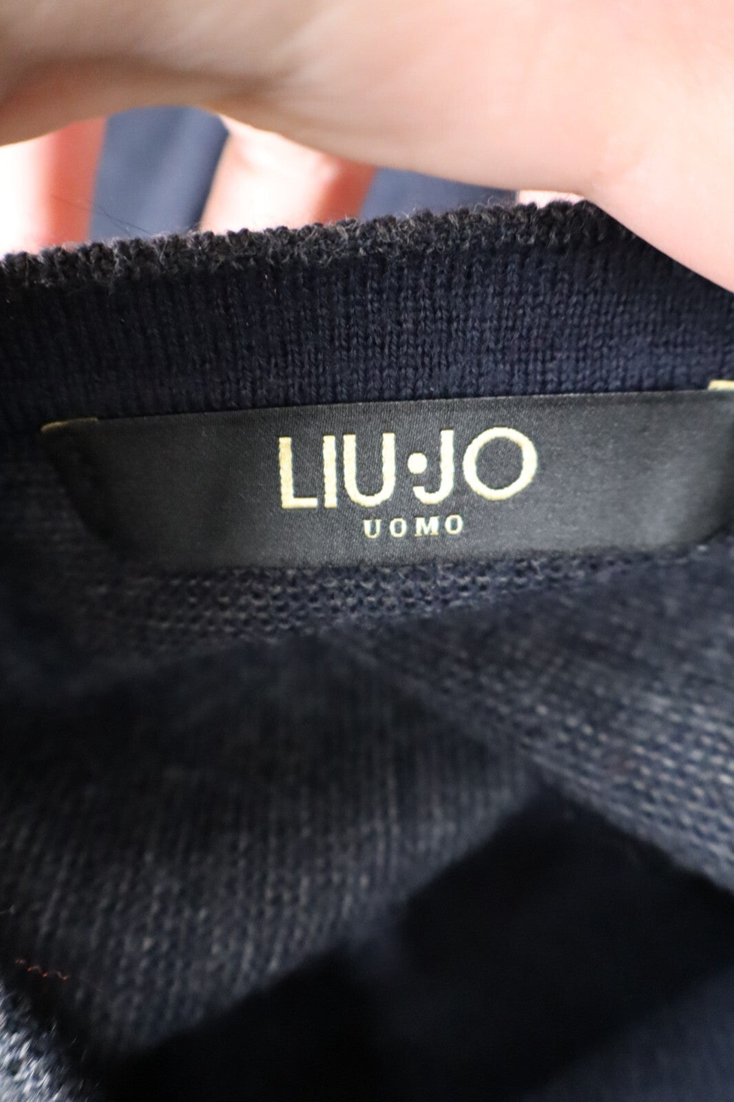 LIU JO MAGLIONE VINTAGE UOMO Tg. XL MAN SWEATER CASUAL LANA