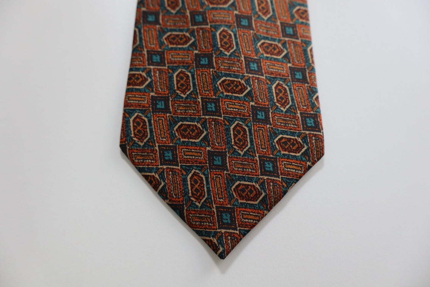 MARIO VALENTINO 100% SILK TIE SETA CRAVATTA NECKTIE MADE IN ITALY CLASSIC