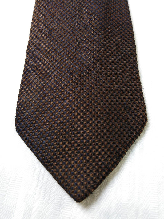 TRUSSARDI 100% SETA SILK TIE CRAVATTA NECKTIE VINTAGE CLASSIC ITALY