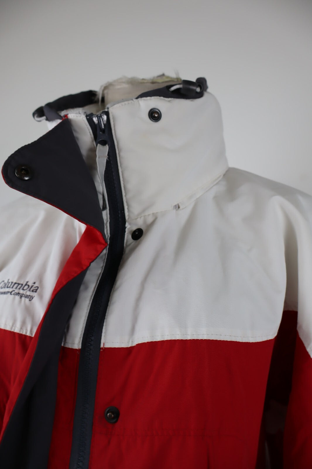 COLUMBIA GIUBBINO TECNICO GIACCA DONNA Tg M WOMAN CASUAL JACKET VINTAGE