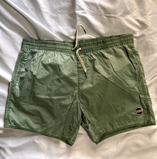 COLMAR COSTUME PANTALONCINO MARE UOMO TG 52 MEN SWIMSUIT VINTAGE CASUAL