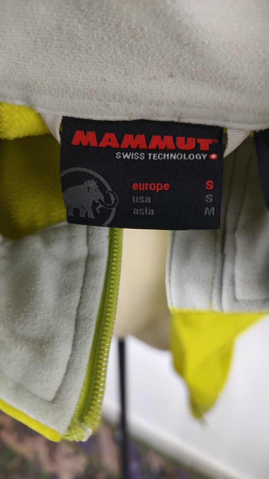 MAMMUT GIACCA SPORTIVA FELPA DONNA Tg. S WOMAN SPORT JACKET SWEATSHIRT