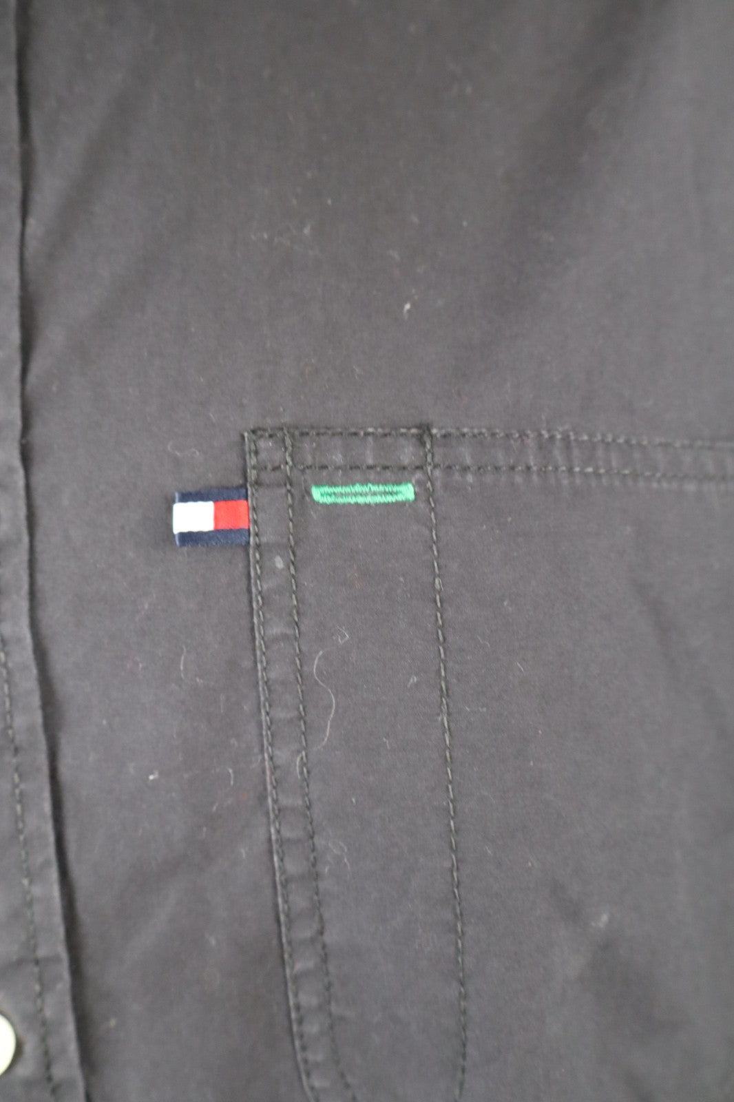 TOMMY HILFIGER CAMICIA UOMO 100% COTONE TG. M MAN CASUAL VINTAGE SHIRT