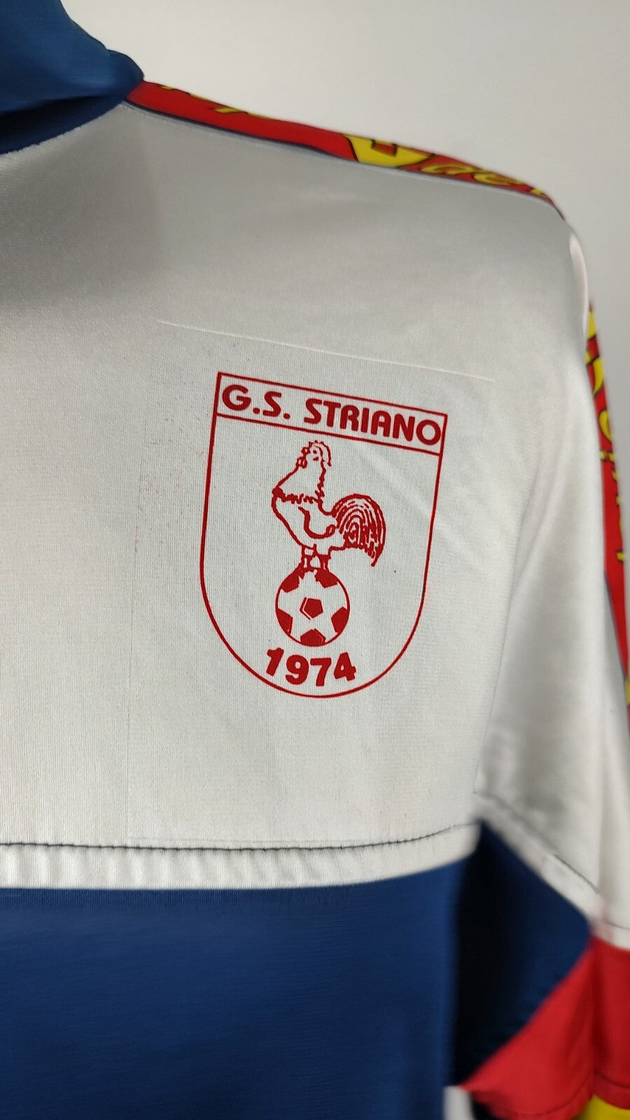 DEVI'S STRIANO GIACCA SPORT CALCIO UOMO Tg L MAN VINTAGE JACKET