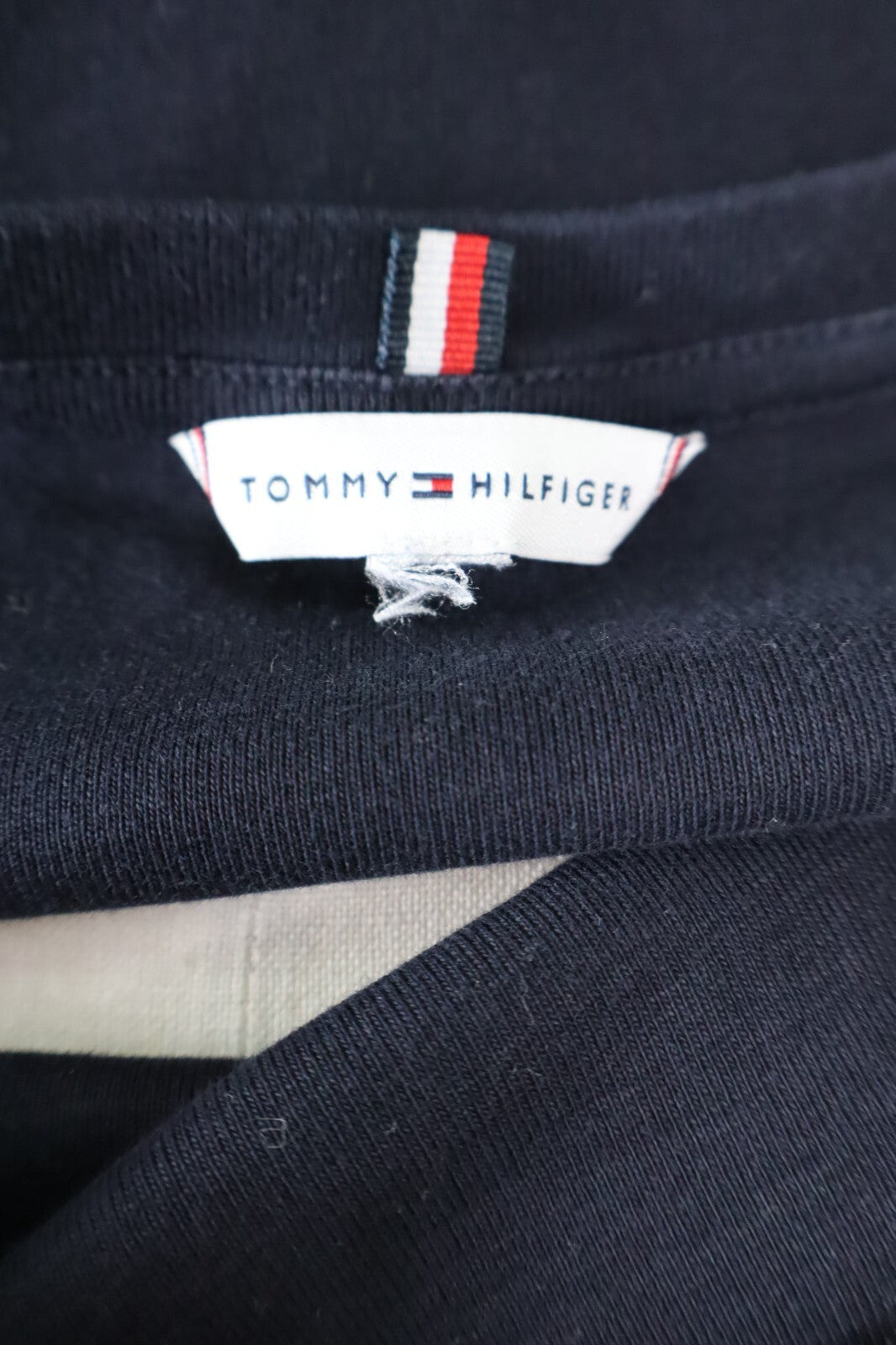 TOMMY HILFIGER MAGLIA UOMO TG L MAN T-SHIRT CASUAL VINTAGE COTONE