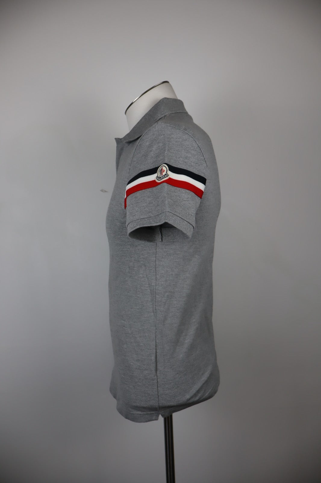 MONCLER POLO MAGLIA UOMO COTONE TG S MAN COTTON T-SHIRT CASUAL VINTAGE LOGO
