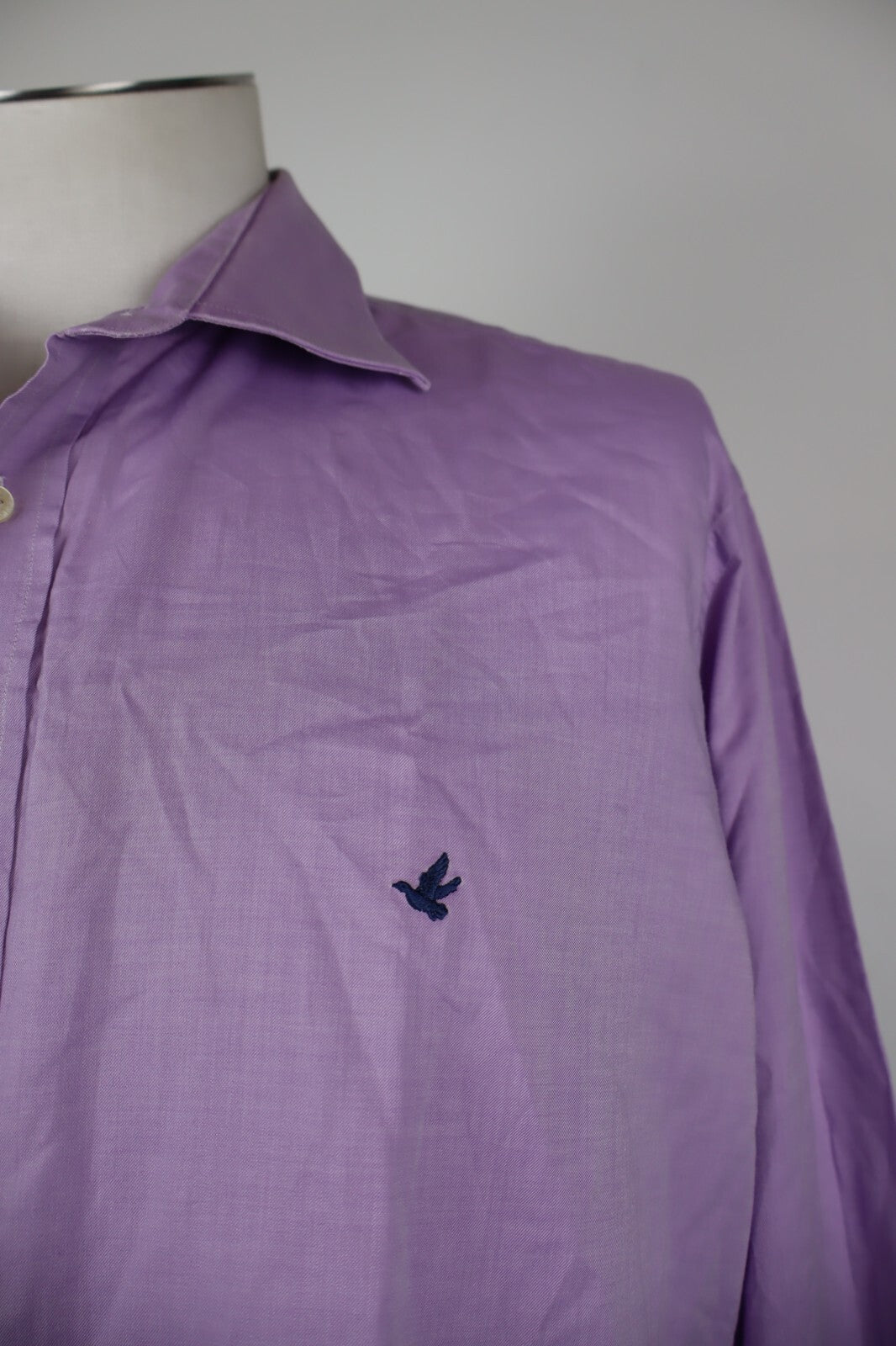 BROOKSFIELD CAMICIA UOMO COTONE TG. 43 7  MAN CASUAL VINTAGE SHIRT COTTON