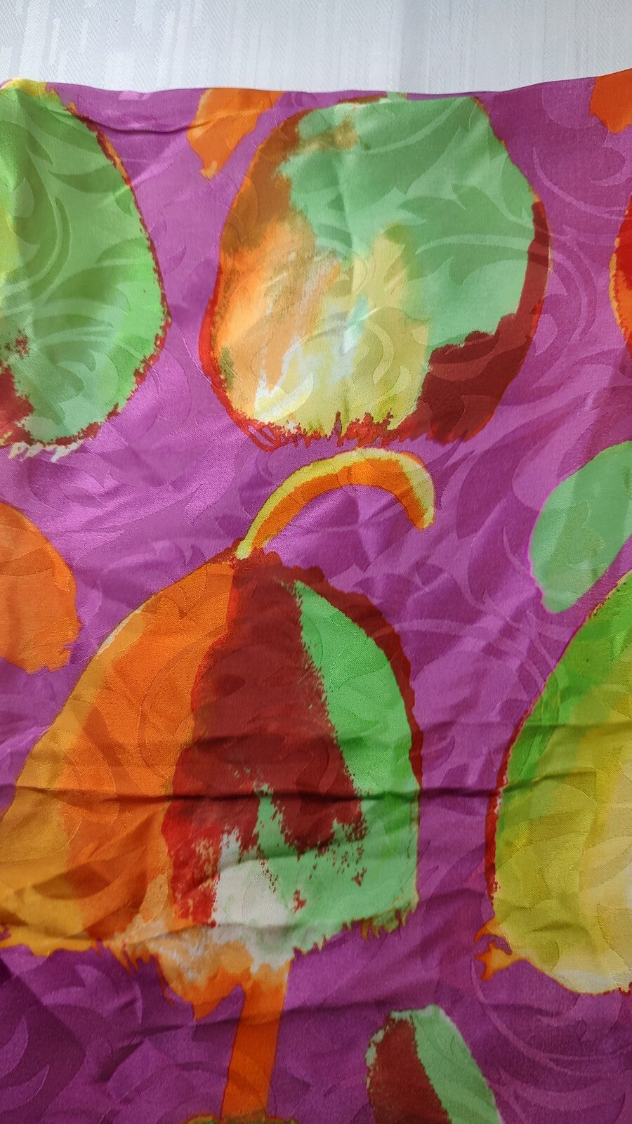 FOULARD 100% SILK SETA SCARVES SCARF SQUARE MADE IN ITALY