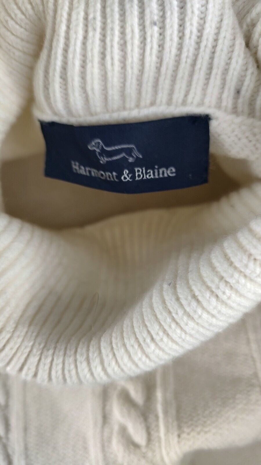 HARMONT & BLAINE MAGLIONE COTONE LANA DONNA TG XL WOMAN CASUAL SWEATER ITALY