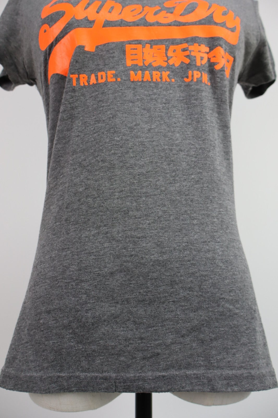 SUPERDRY MAGLIA DONNA TG. S  WOMAN CASUAL VINTAGE T-SHIRT COTONE COTTON