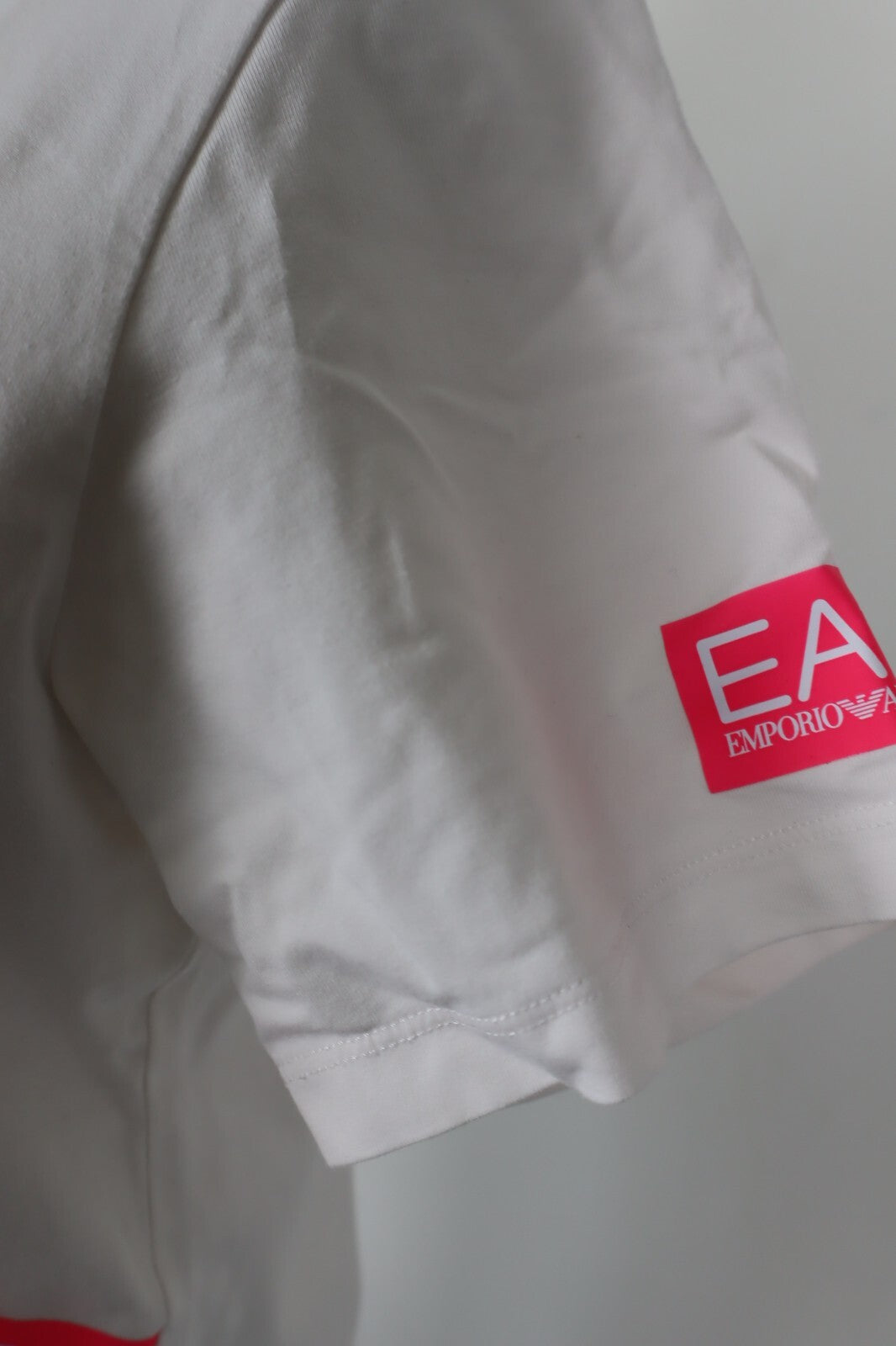 EMPORIO ARMANI EA7 MAGLIA DONNA TG S WOMAN CASUAL VINTAGE TOP T-SHIRT COTONE