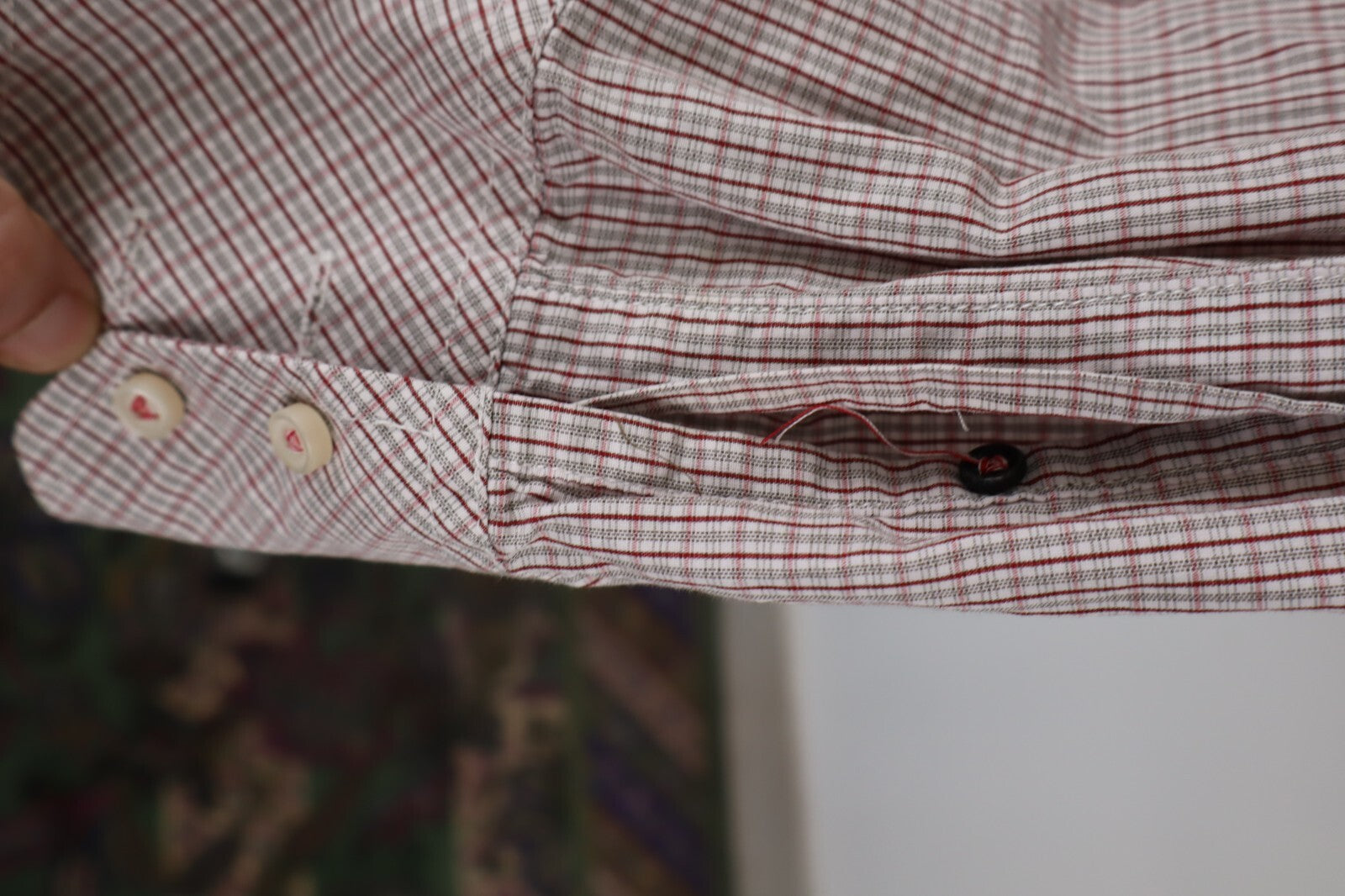 DIESEL CAMICIA UOMO TG. XL MAN CASUAL VINTAGE SHIRT COTONE ITALY