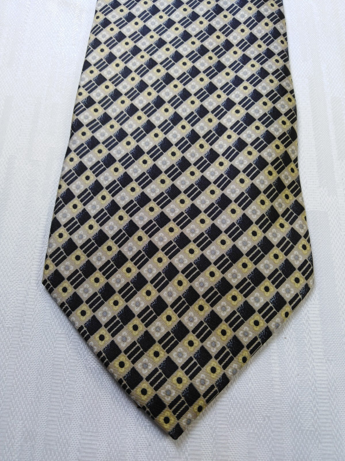 LAURA BIAGIOTTI 100%  SILK TIE SETA CRAVATTA NECKTIE MADE IN ITALY