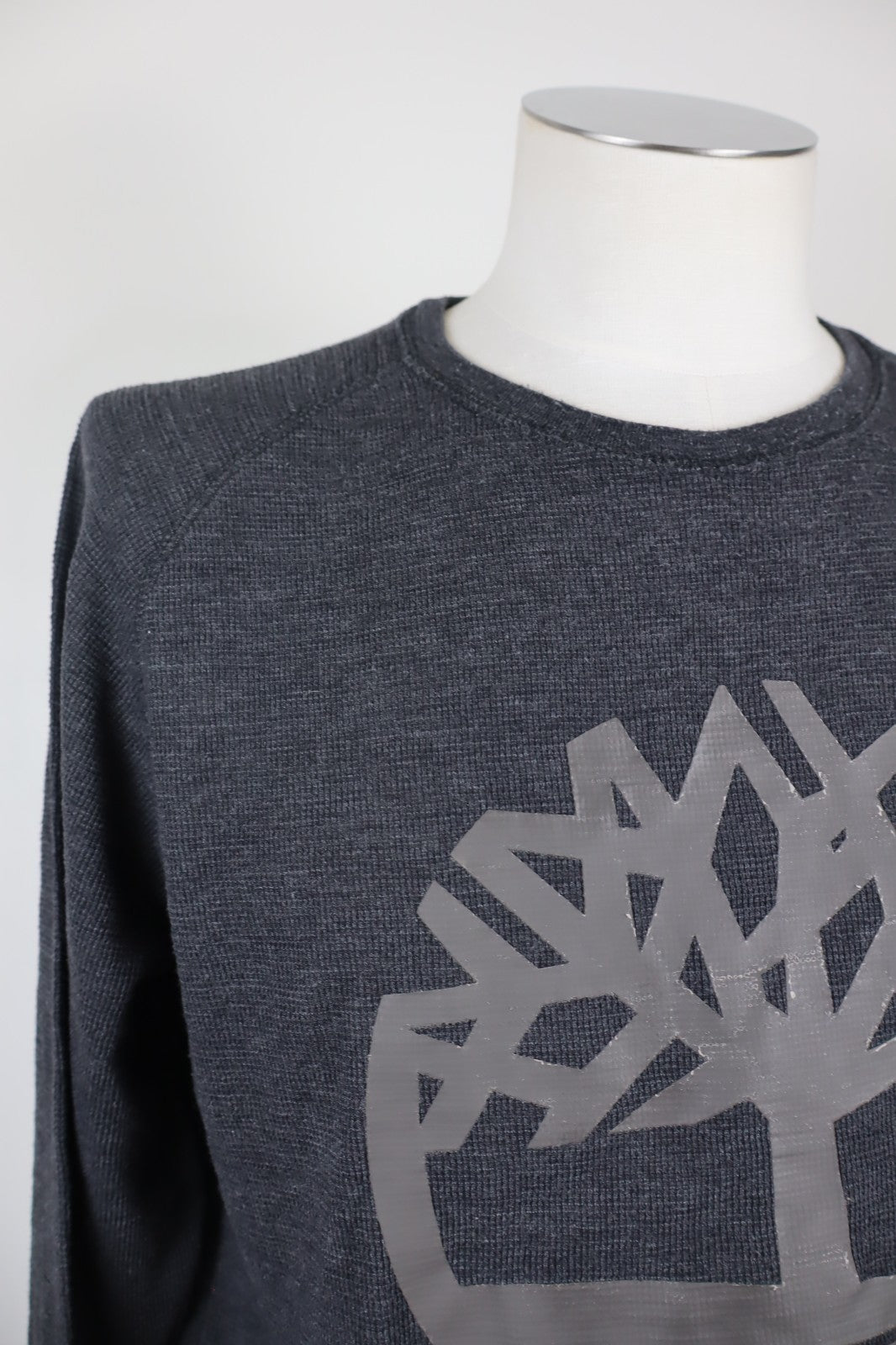 TIMBERLAND MAGLIA MANICA LUNGA COTONE UOMO XL MAN T-SHIRT COTTON CASUAL VINTAGE