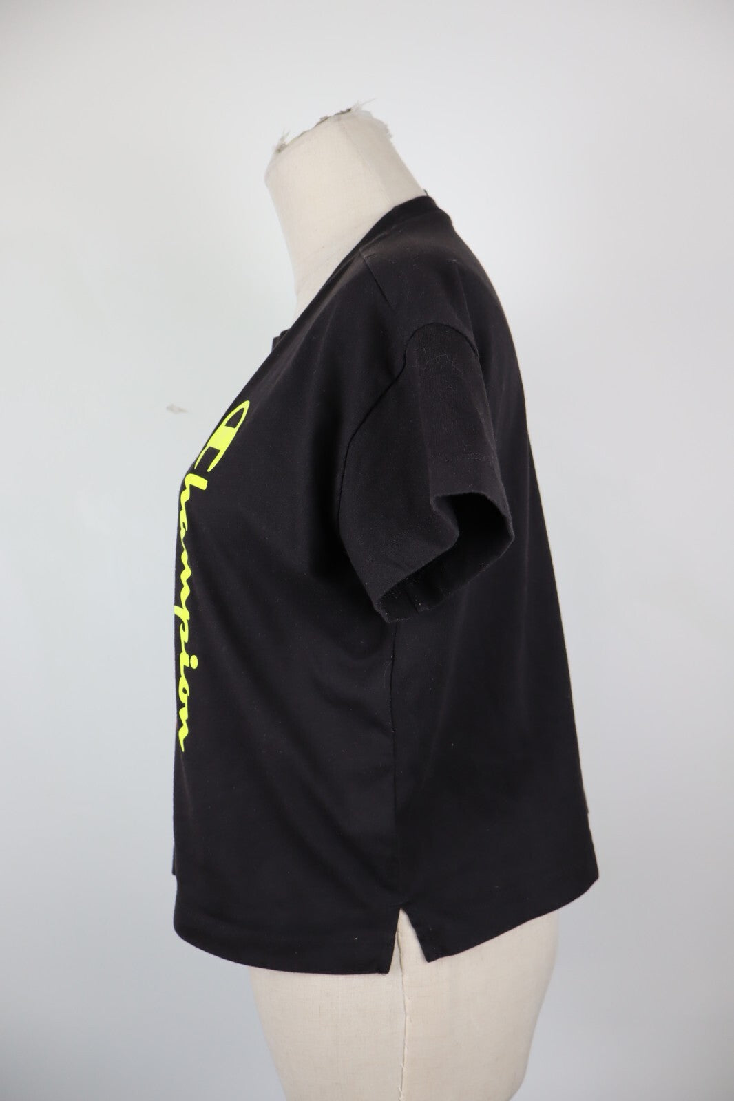 CHAMPION MAGLIA DONNA TG. M WOMAN T-SHIRT CASUAL VINTAGE COTONE COTTON