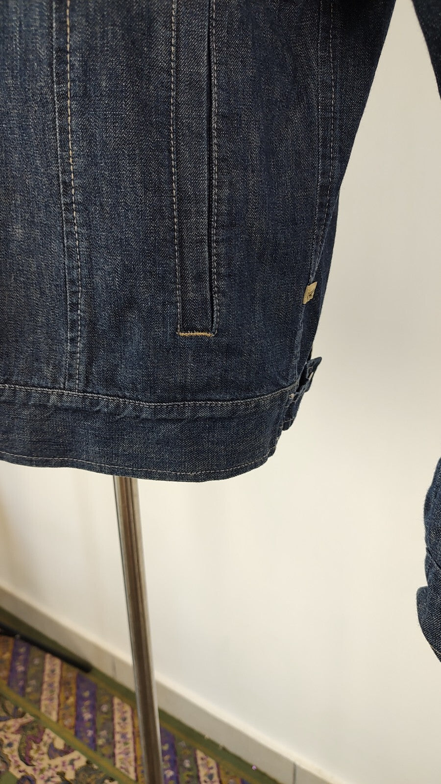 CAMEL ACTIVE JEANS GIUBBINO UOMO Tg L MAN CASUAL VINTAGE JACKET DENIM