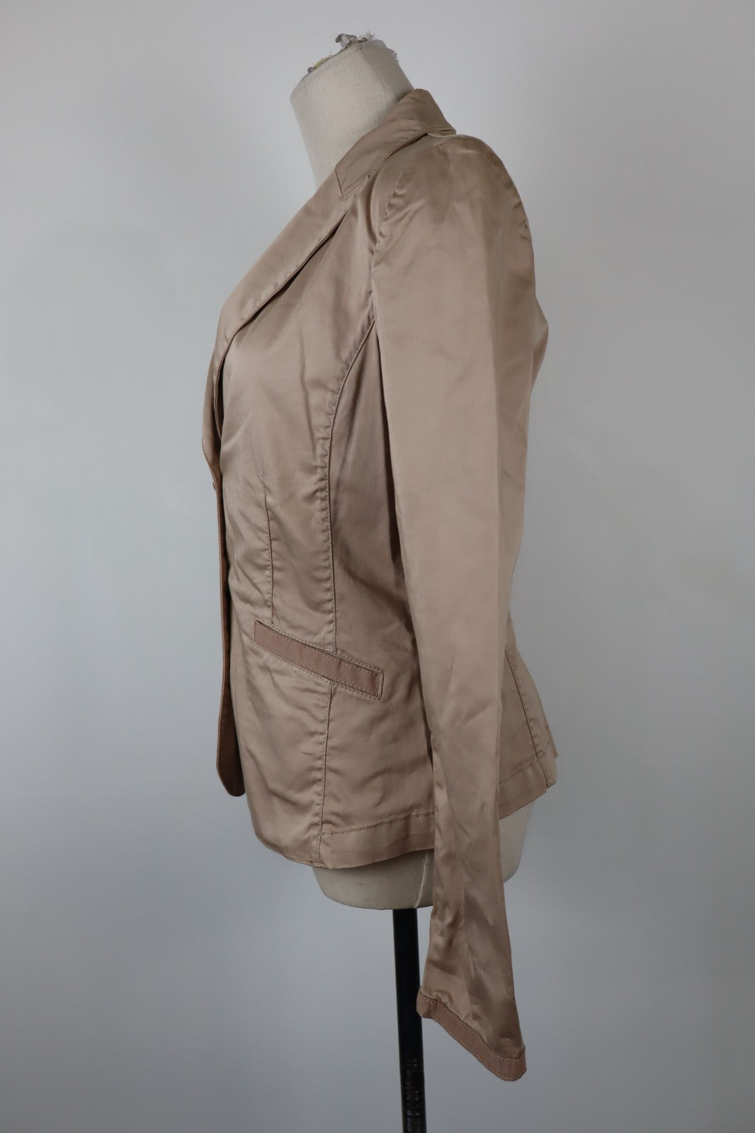 AJ ARMANI JEANS BLAZER GIACCA COTONE DONNA Tg 40 WOMAN VINTAGE JACKET CASUAL