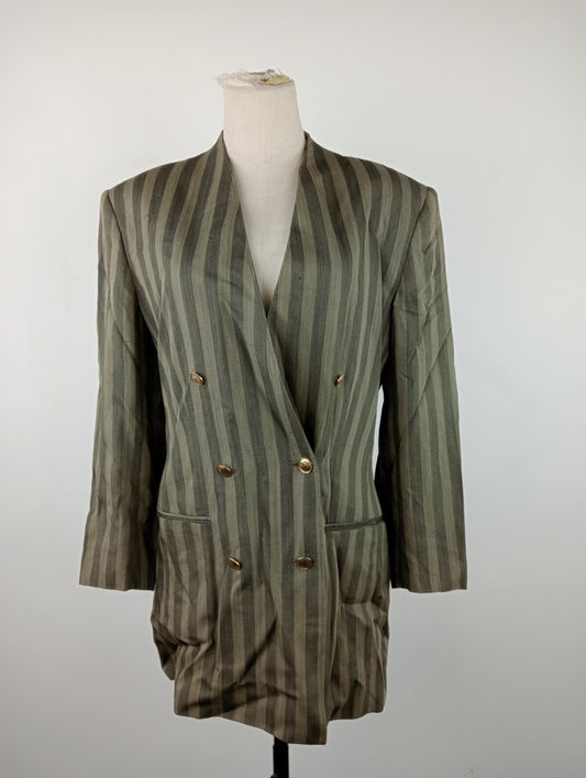 RISPOSTE LAURA BIAGIOTTI BLAZER GIACCA DONNA 42 LANA VINTAGE CASUAL JACKET ITALY