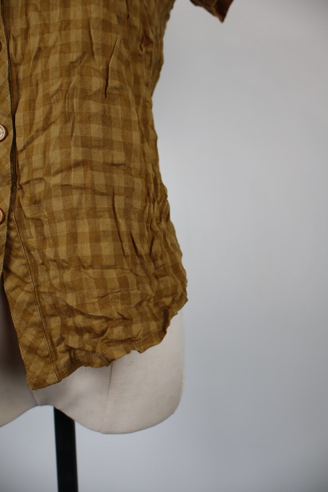 KRIZIA CAMICIA  DONNA TG. S WOMAN SHIRT CASUAL VINTAGE COTONE COTTON