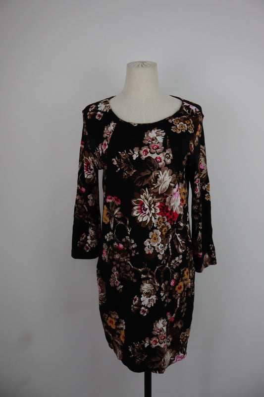 LIU JO MILANO VESTITO DONNA TG M  WOMAN CASUAL VINTAGE DRESS ABITO COTONE