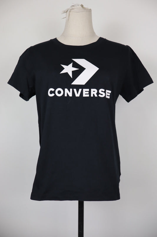 CONVERSE MAGLIA DONNA TG. L WOMAN CASUAL VINTAGE T-SHIRT TOP COTONE