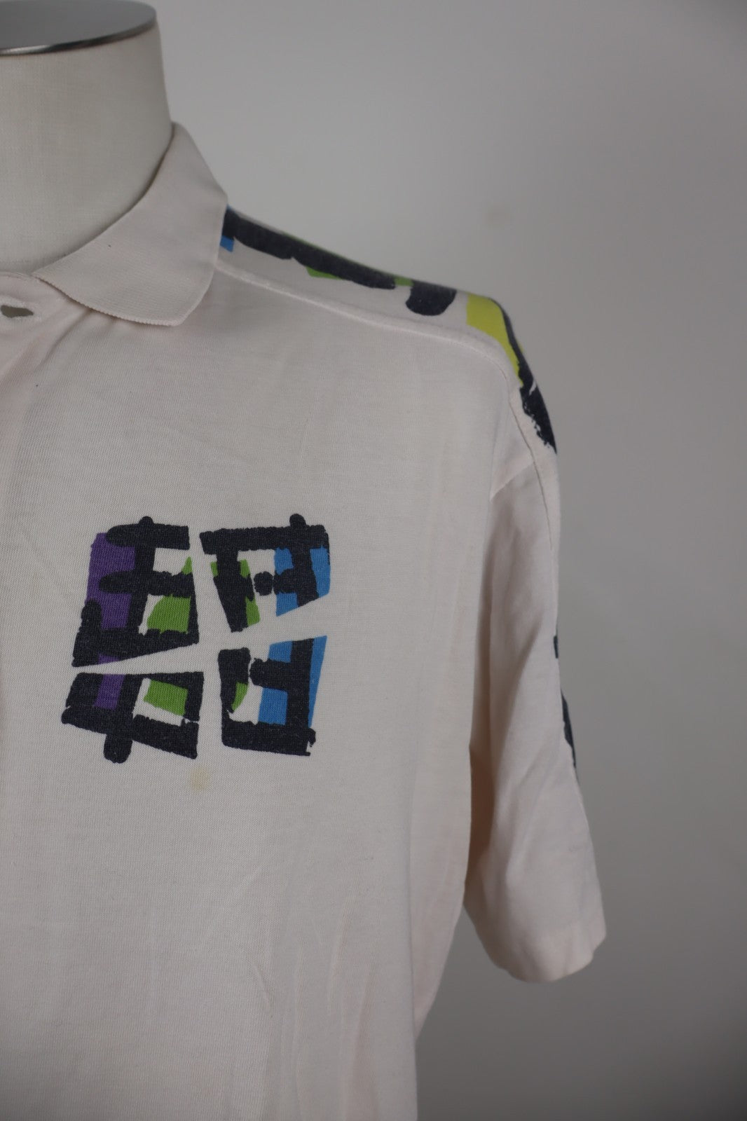 ADIDAS MAGLIA POLO TENNIS UOMO TG D 52 MAN T-SHIRT CASUAL VINTAGE LOGO COTONE