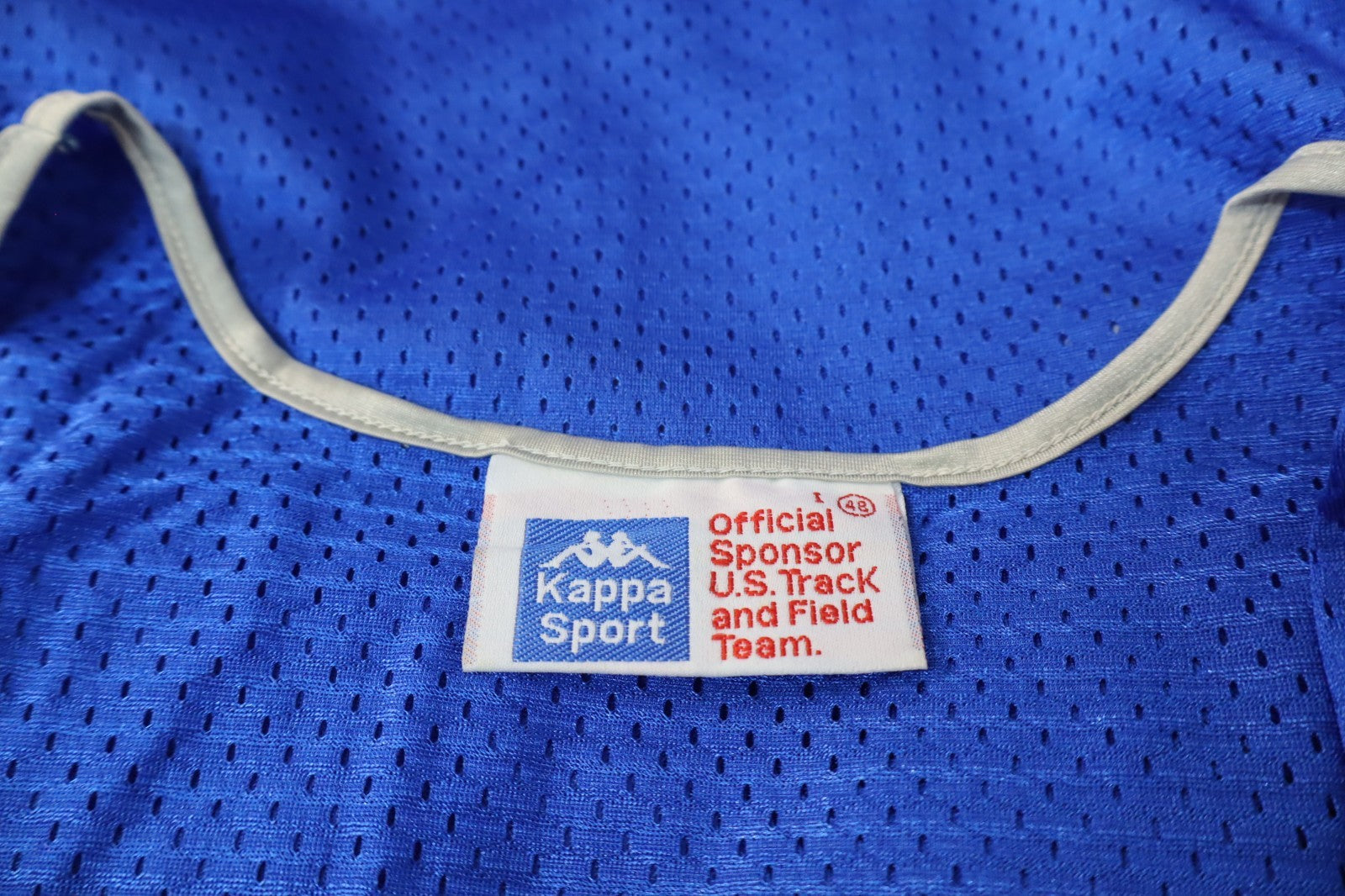 KAPPA SPORT CANOTTA UOMO MAGLIA TOP TG I48 MAN T-SHIRT CASUAL VINTAGE POLIESTERE