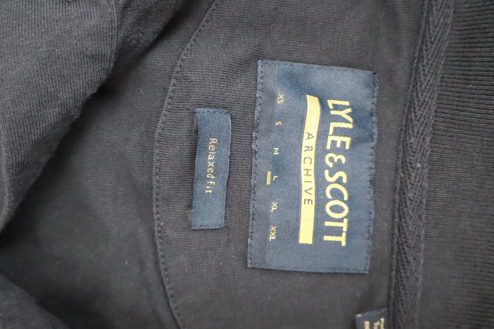 LYLE & SCOTT ARCHIVE POLO UOMO COTONE TG. L MAN COTTON T-SHIRT CASUAL VINTAGE