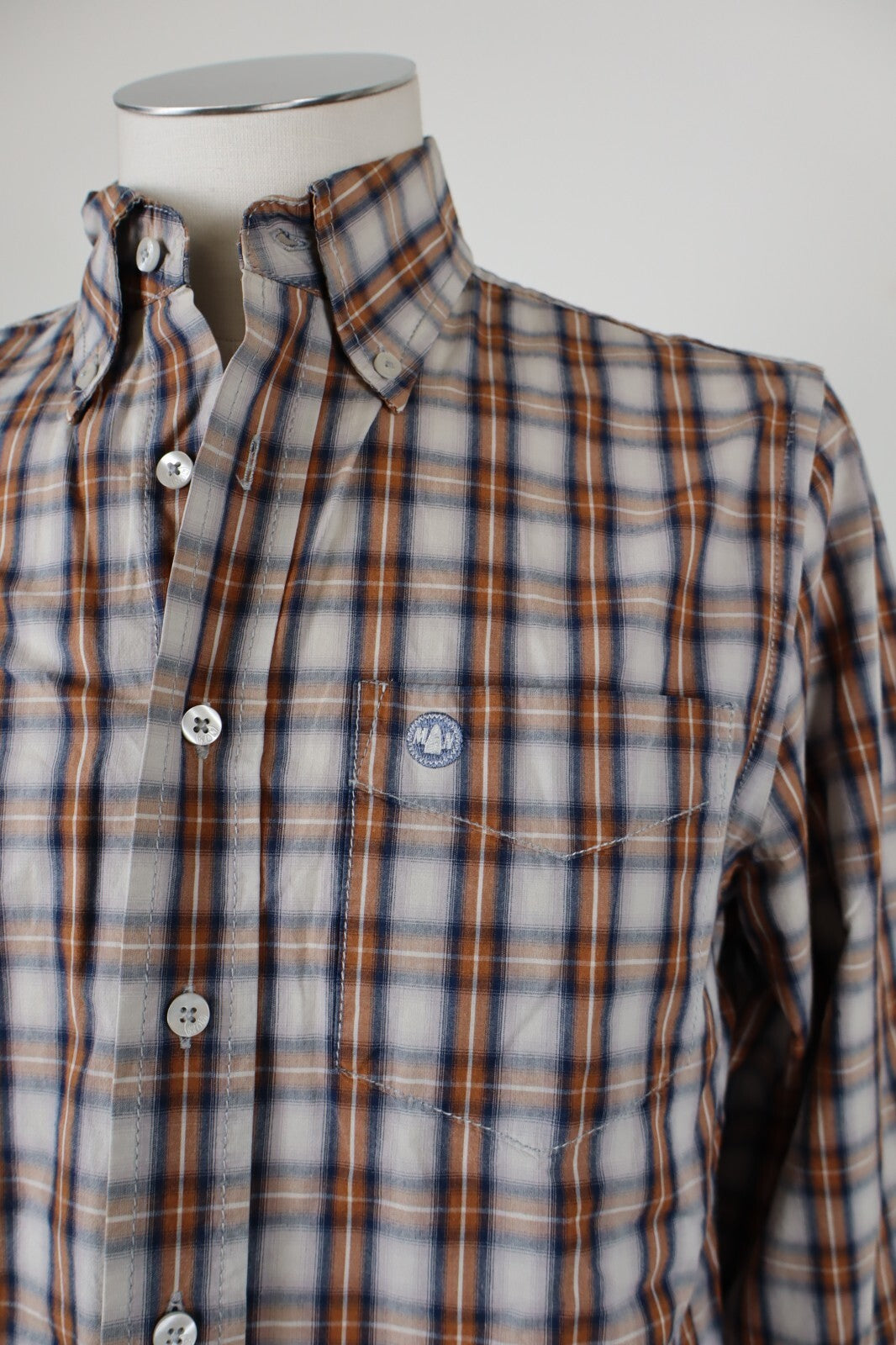MURPHY & NYE CAMICIA UOMO COTONE COTTON TG S MAN CASUAL VINTAGE SHIRT