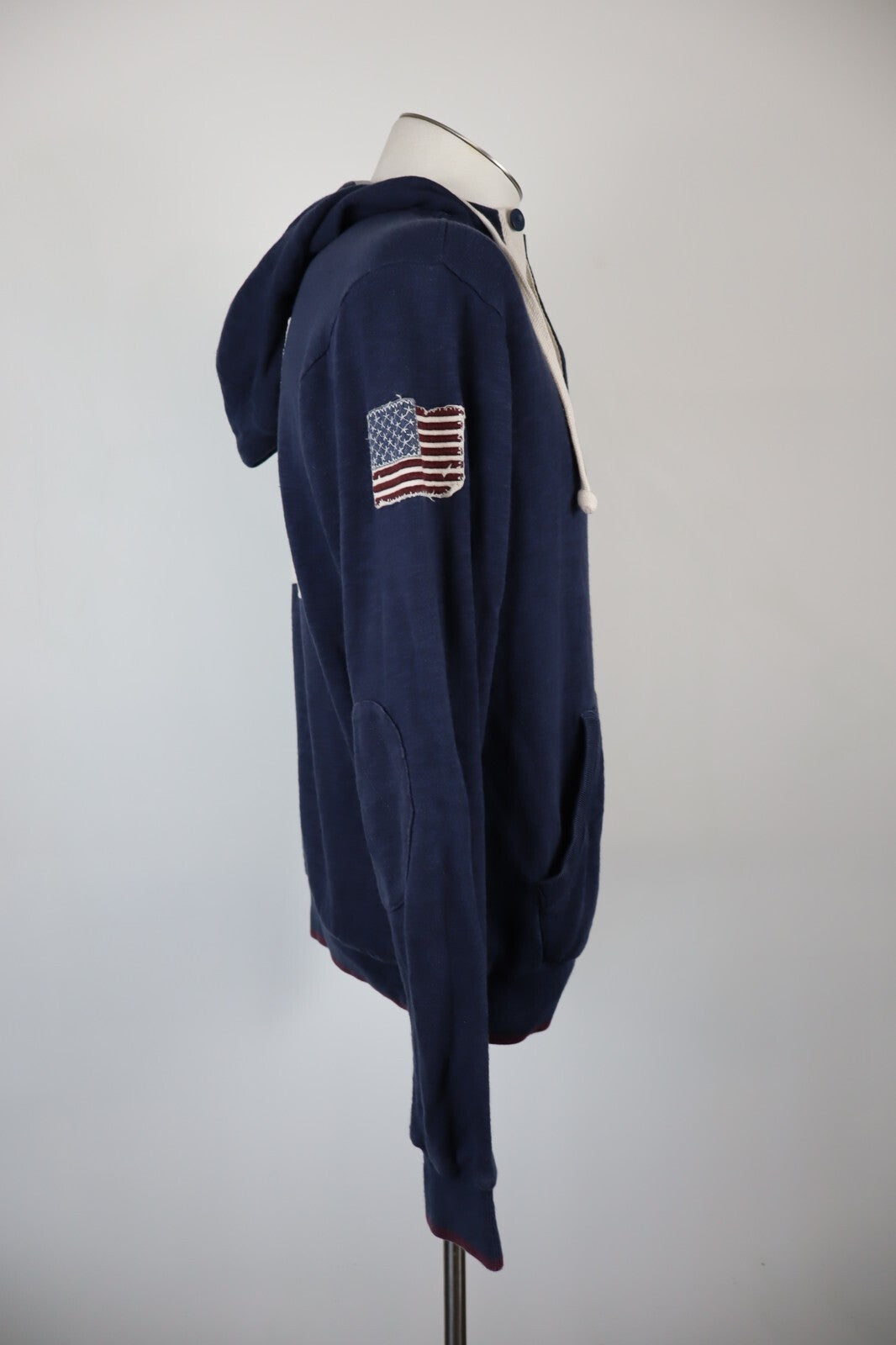 NORTH SAILS FELPA CAPPUCCIO UOMO Tg M MAN SPORT SWEATSHIRT VINTAGE CASUAL COTONE