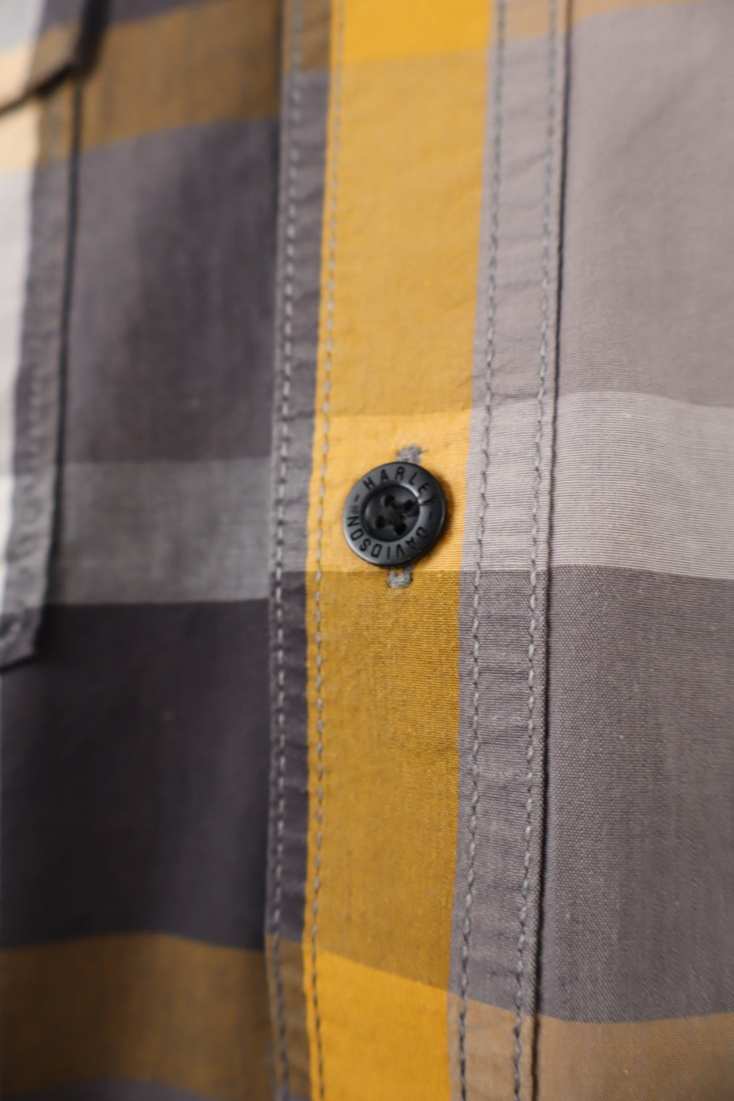 HARLEY DAVIDSON CAMICIA UOMO TG M MAN SHIRT CASUAL VINTAGE COTONE COTTON LOGO