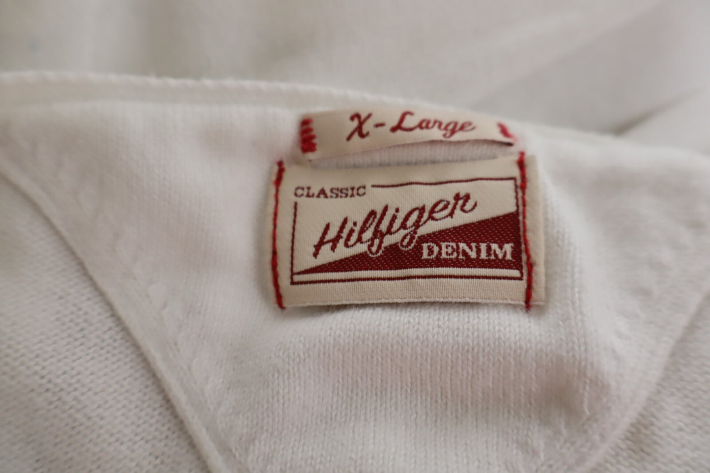 TOMMY HILFIGER MAGLIONE VINTAGE UOMO COTONE Tg. XL MAN COTTON SWEATER CASUAL