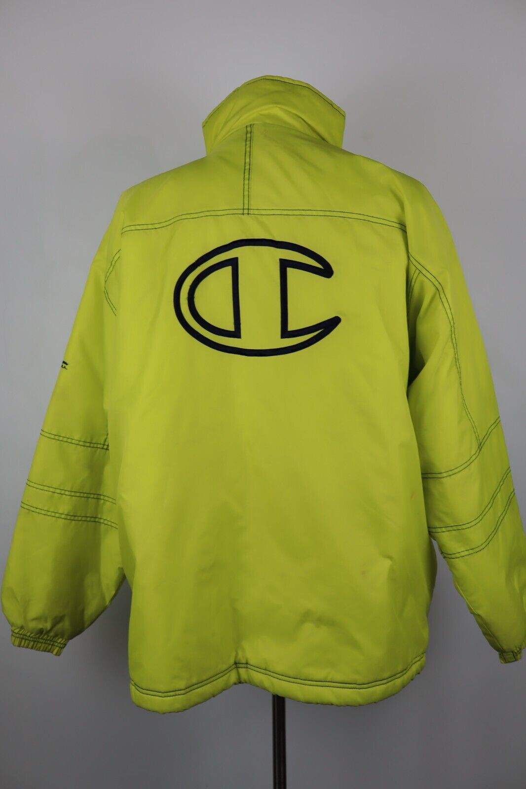 CHAMPION '90S GIUBBINO TRAPUNTATO UOMO Tg. L MAN VINTAGE CASUAL JACKET