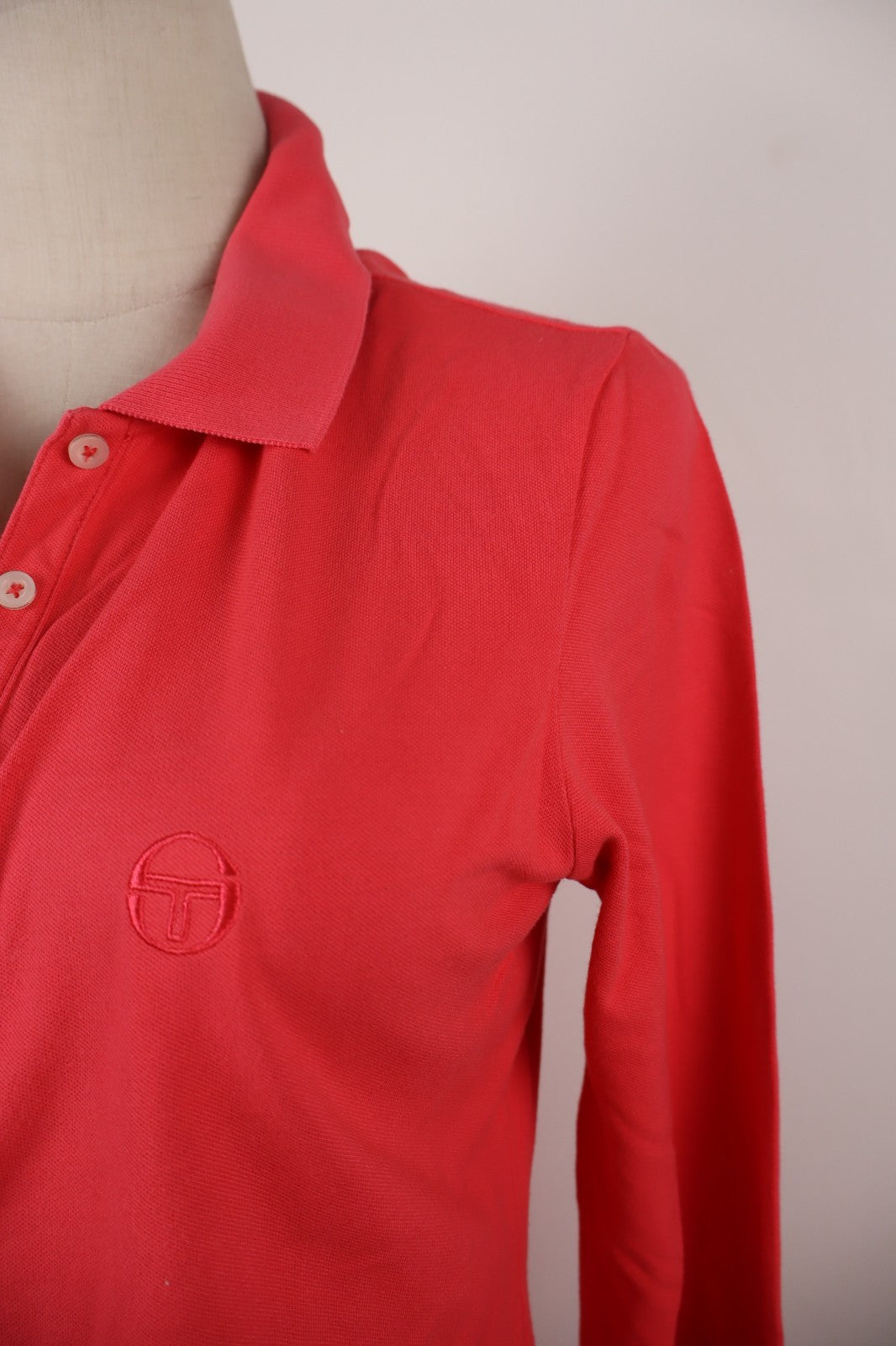 SERGIO TACCHINI POLO MAGLIA DONNA XL WOMAN CASUAL T-SHIRT VINTAGE COTONE COTTON