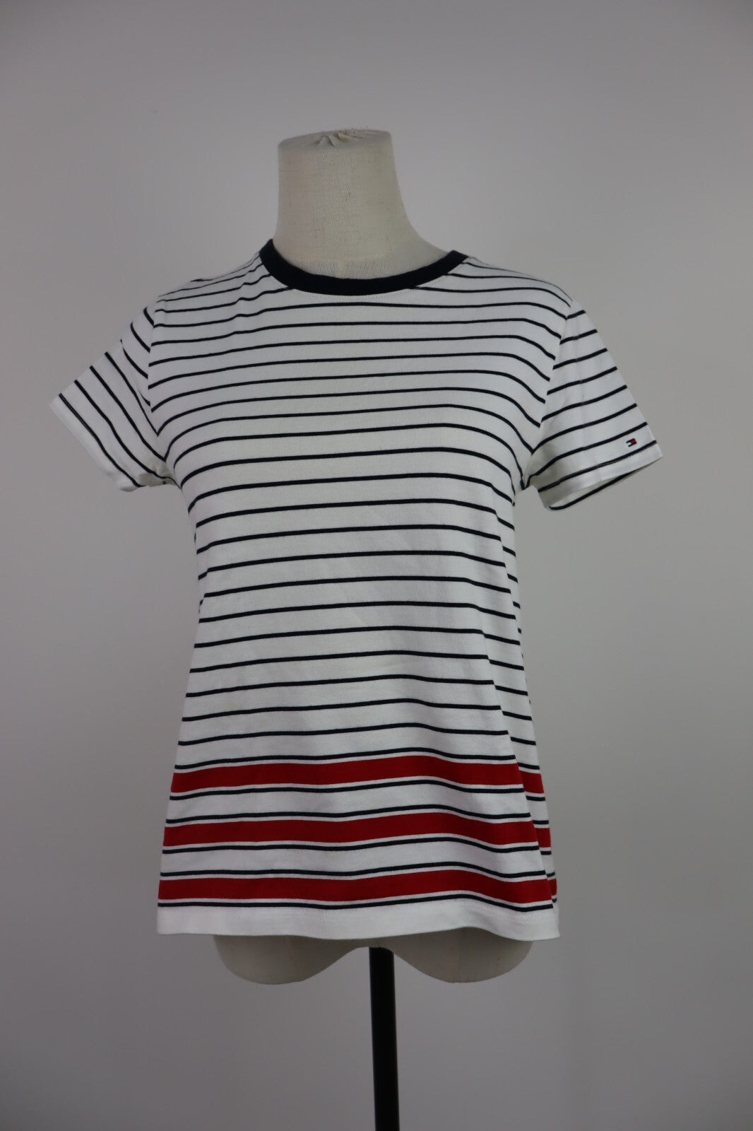 TOMMY HILFIGER MAGLIA DONNA TG. S WOMAN CASUAL VINTAGE TOP T-SHIRT COTONE