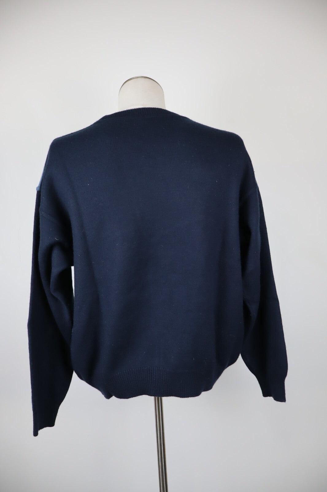 COMPASS CARD MAGLIONE LANA UOMO TG 52 MAN SWEATER CASUAL VINTAGE