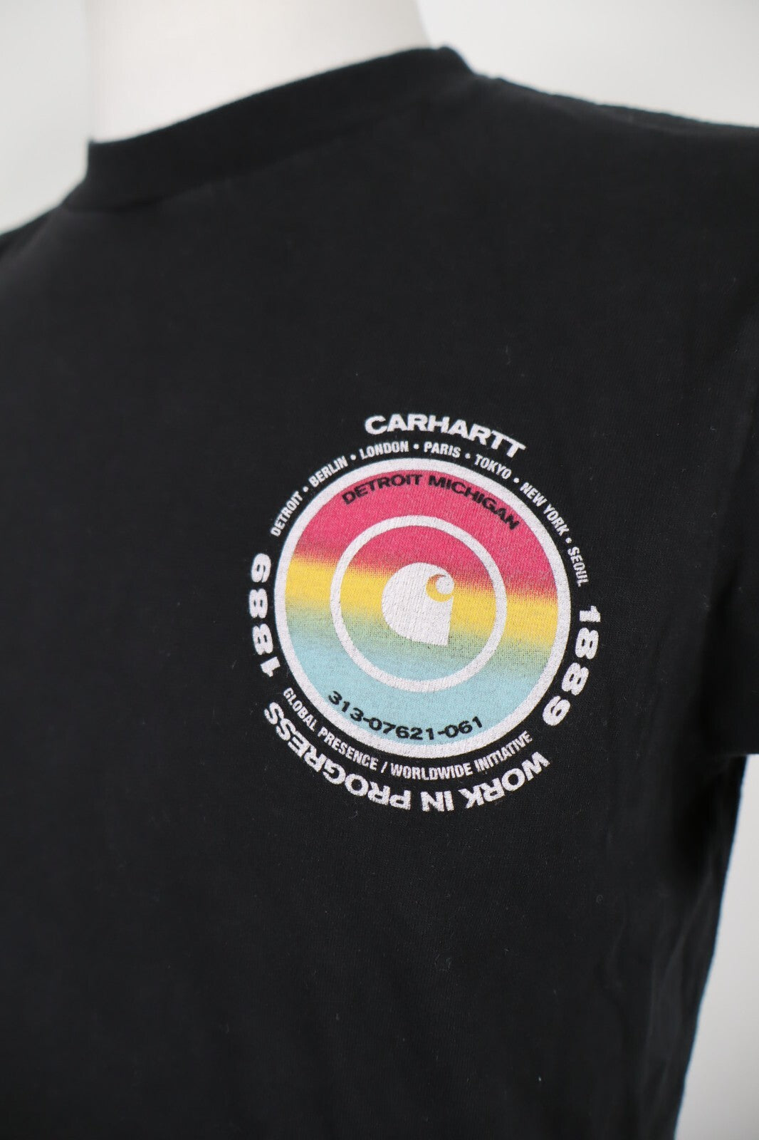CARHARTT  MAGLIA UOMO COTONE TG S MAN COTTON T-SHIRT CASUAL VINTAGE