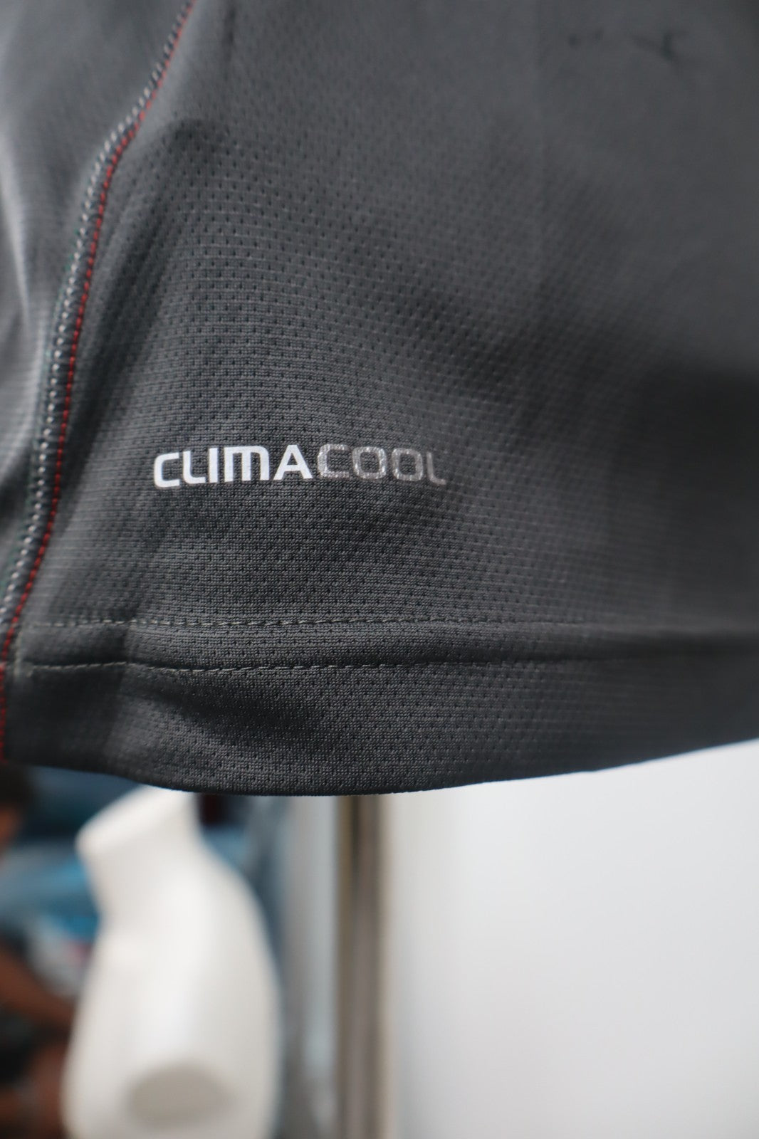 ADIDAS MILAN MAGLIA CALCIO UOMO Tg 4 SOCCER JERSEY VINTAGE CHAMPIONS LEAGUE