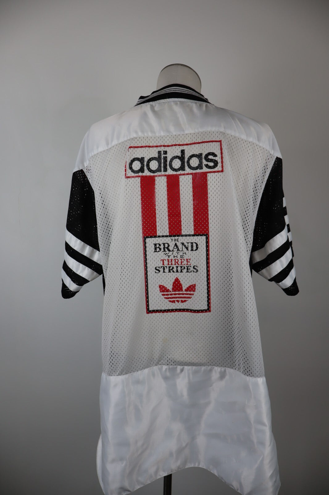 ADIDAS 3 STRIPES '80S MAGLIA SPORTIVA SPORT T-SHIRT UOMO Tg D 7  CASUAL VINTAGE