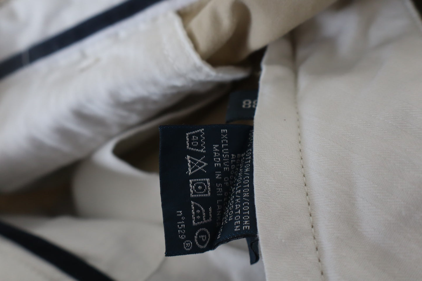 POLO RALPH LAUREN BERMUDA PANTALONE SHORTS UOMO 38 MAN VINTAGE CASUAL PANTS