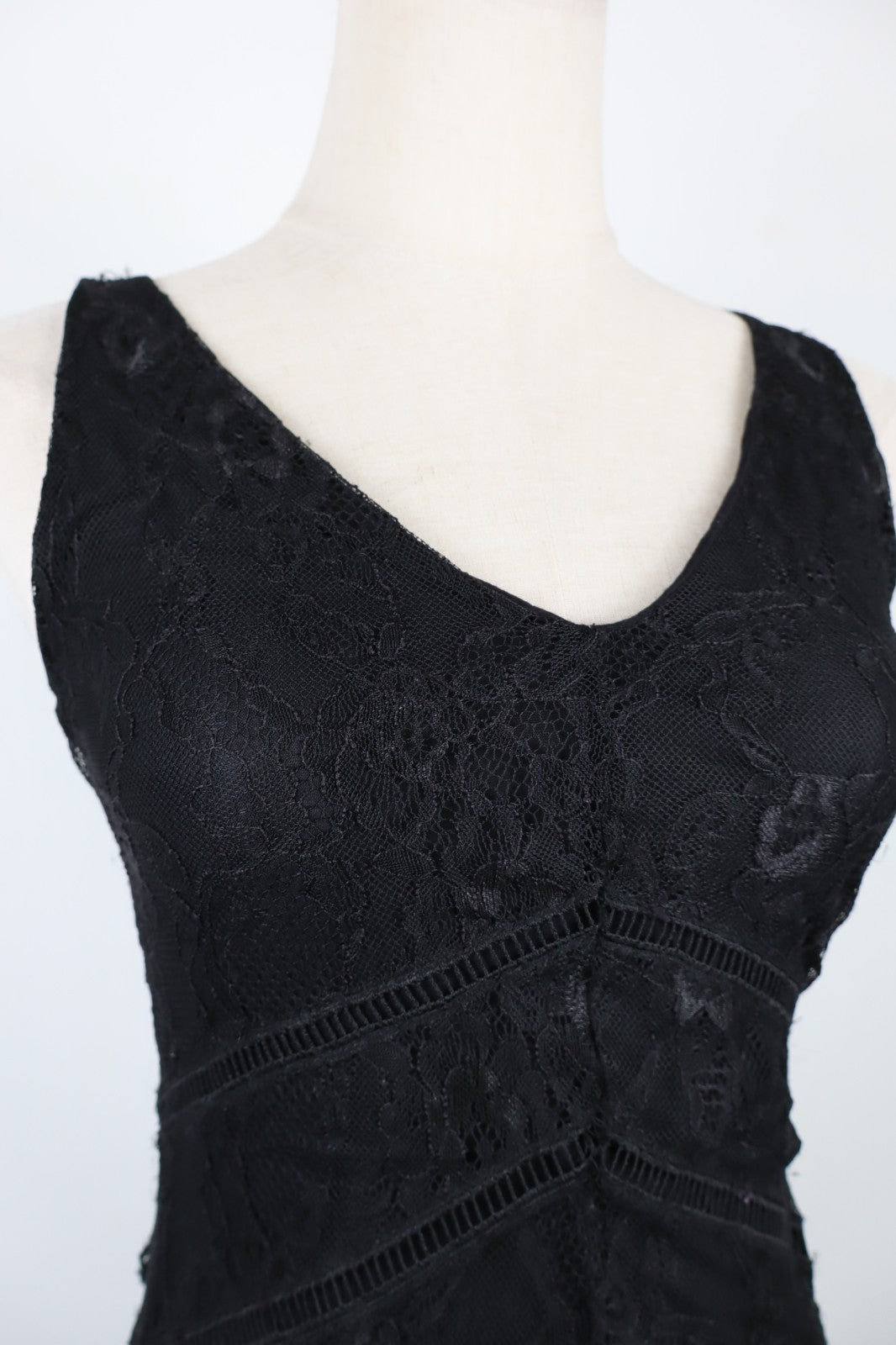 DESIGUAL VESTITO ABITO SMANICATO DONNA TG. S WOMAN CASUAL VINTAGE DRESS NERO