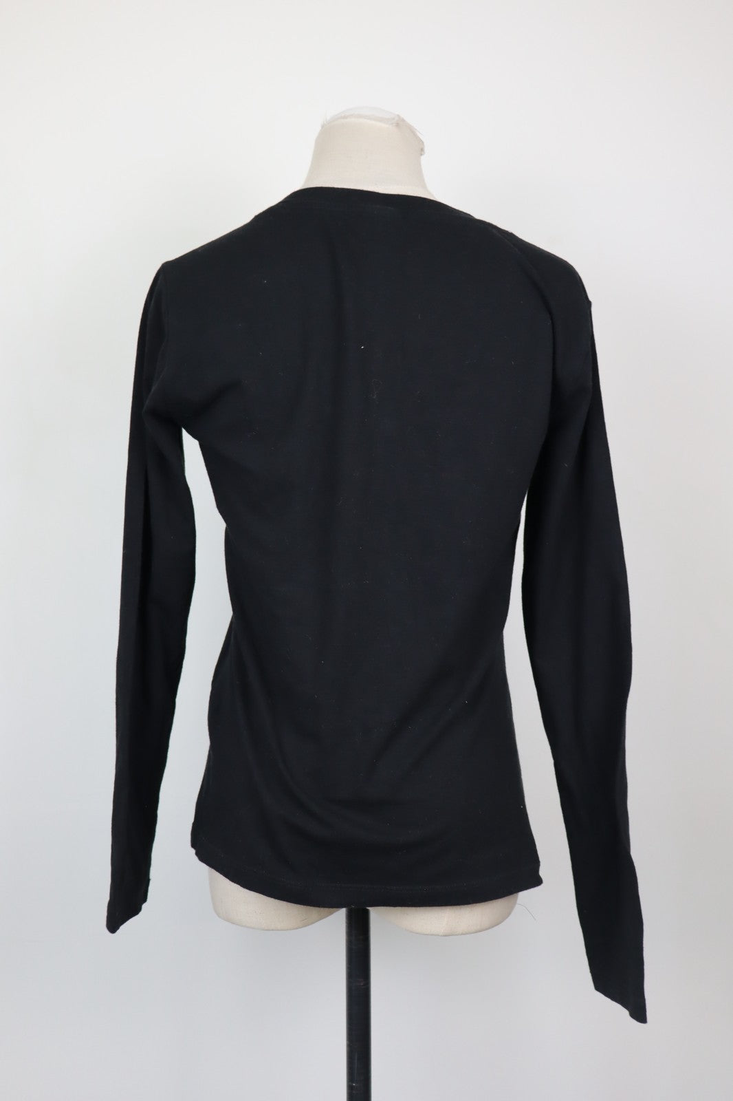 TRUSSARDI JEANS MAGLIA DONNA TG. M WOMAN CASUAL VINTAGE T-SHIRT TOP COTONE