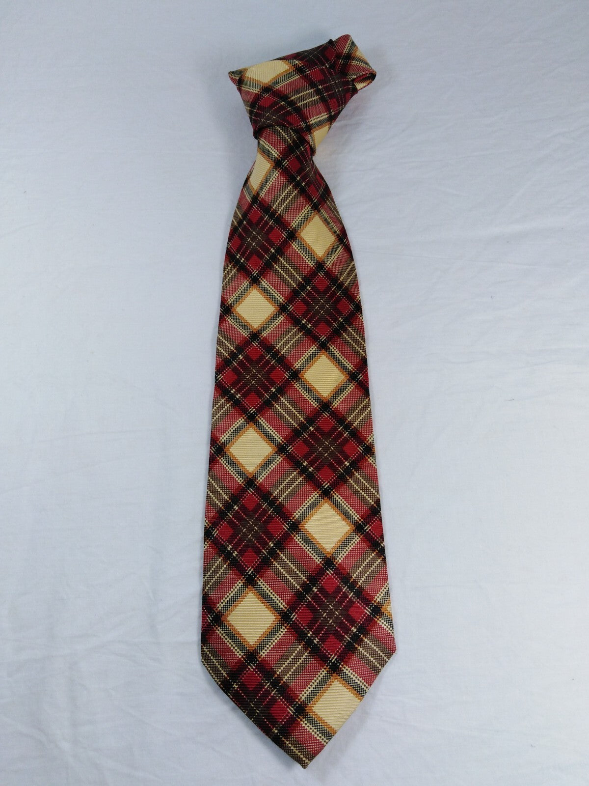 HARMONT & BLAINE 100%  SILK TIE SETA CRAVATTA NECKTIE MADE IN ITALY